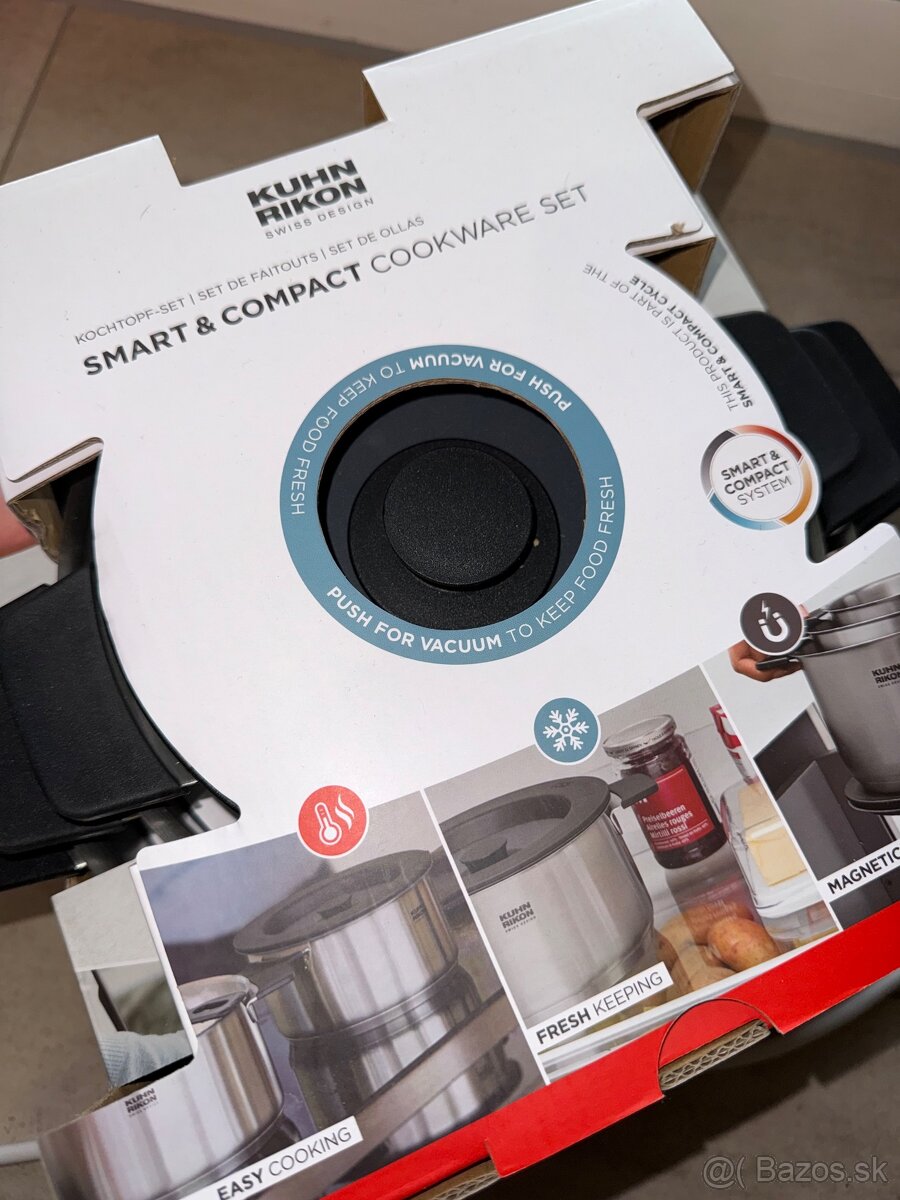 Kuhn Rikon Smart & Compact – Sada hrncov - 2