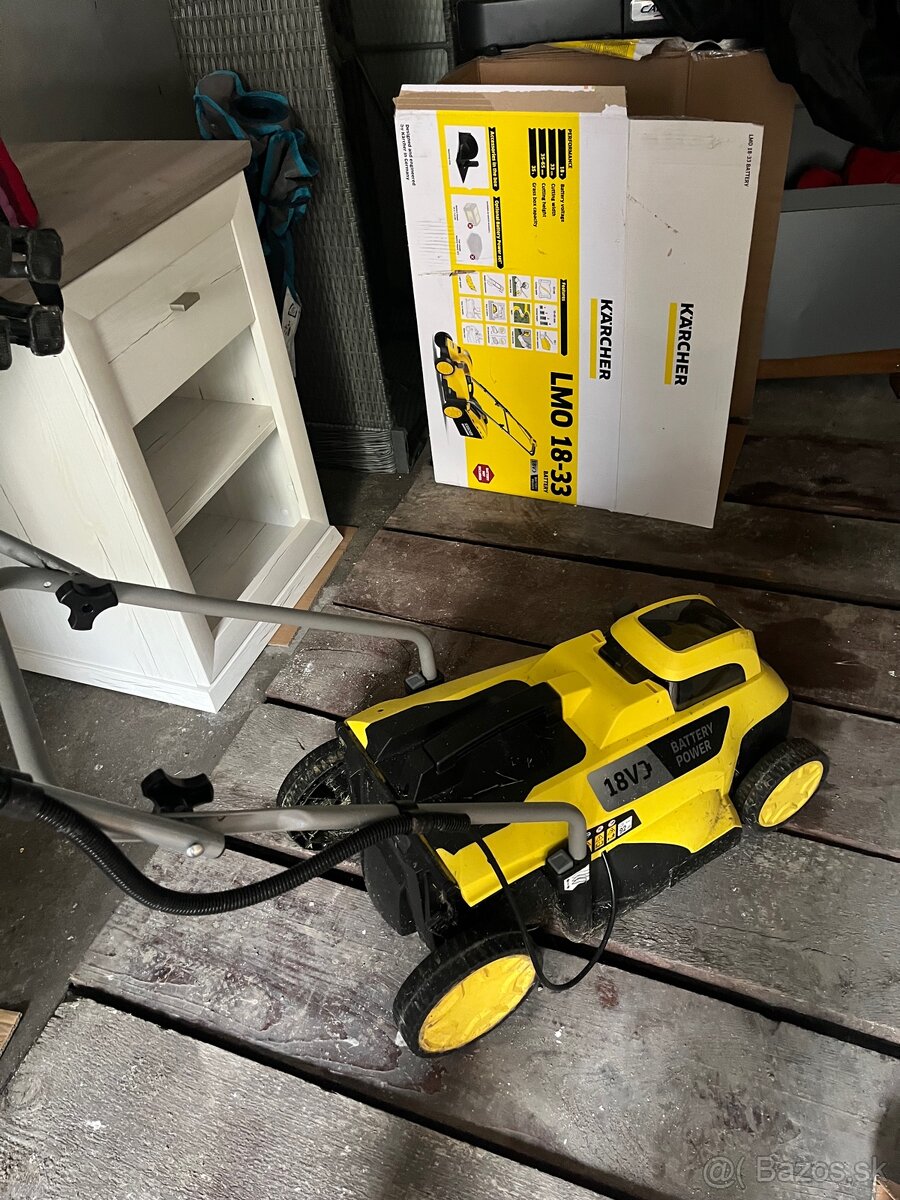 Kosačka karcher Lmo 18-30 + baterka s nabíjačkou - 2