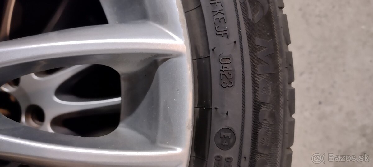 Letné pneumatiky a disky 215/50R17 - 2