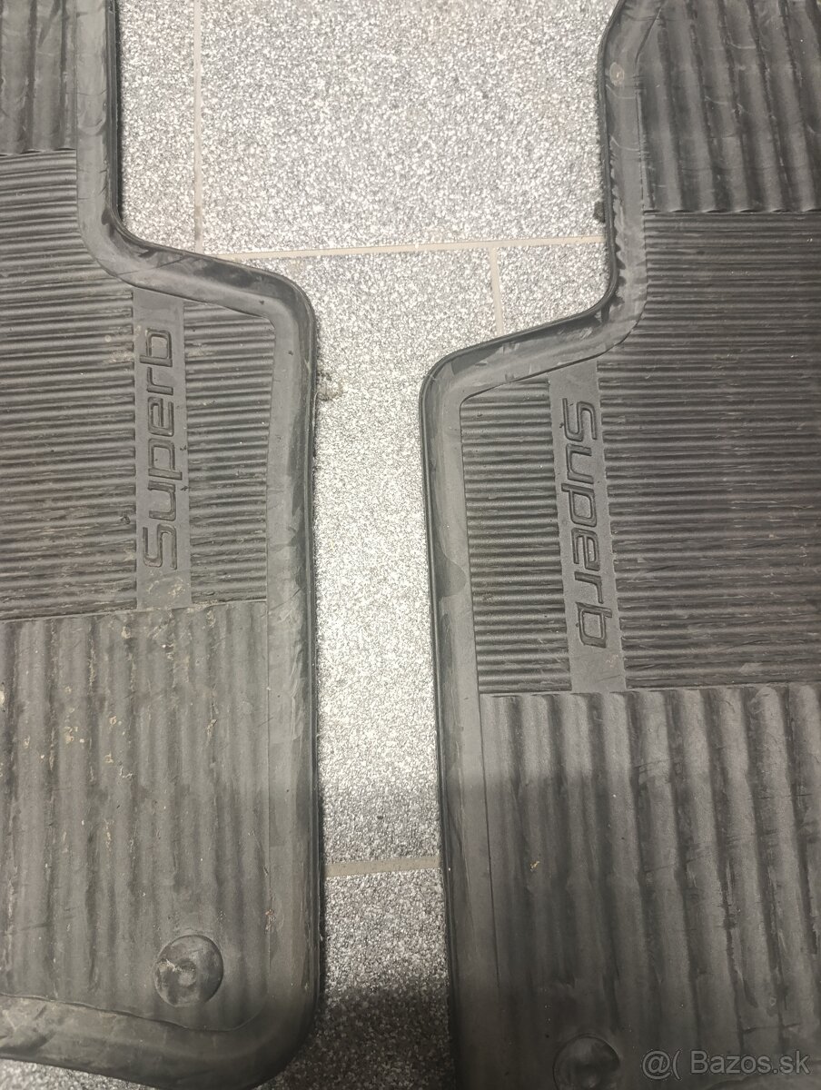 Gumené rohože Škoda Superb - 2