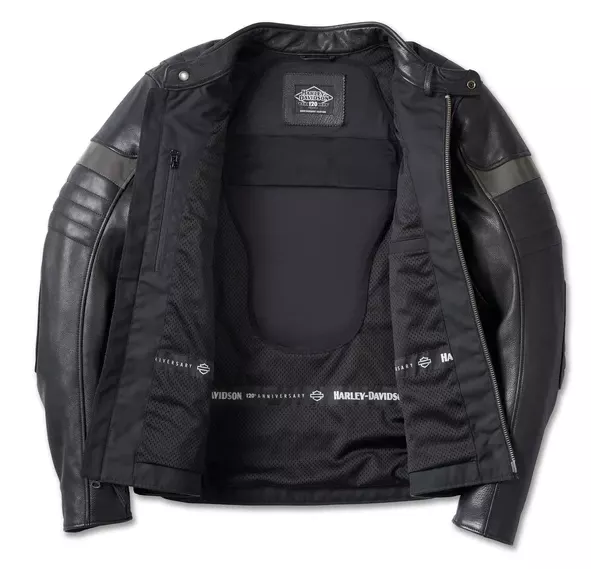 Harley Davidson Men's 120th Amalgam Triple Vent Jacket - 2