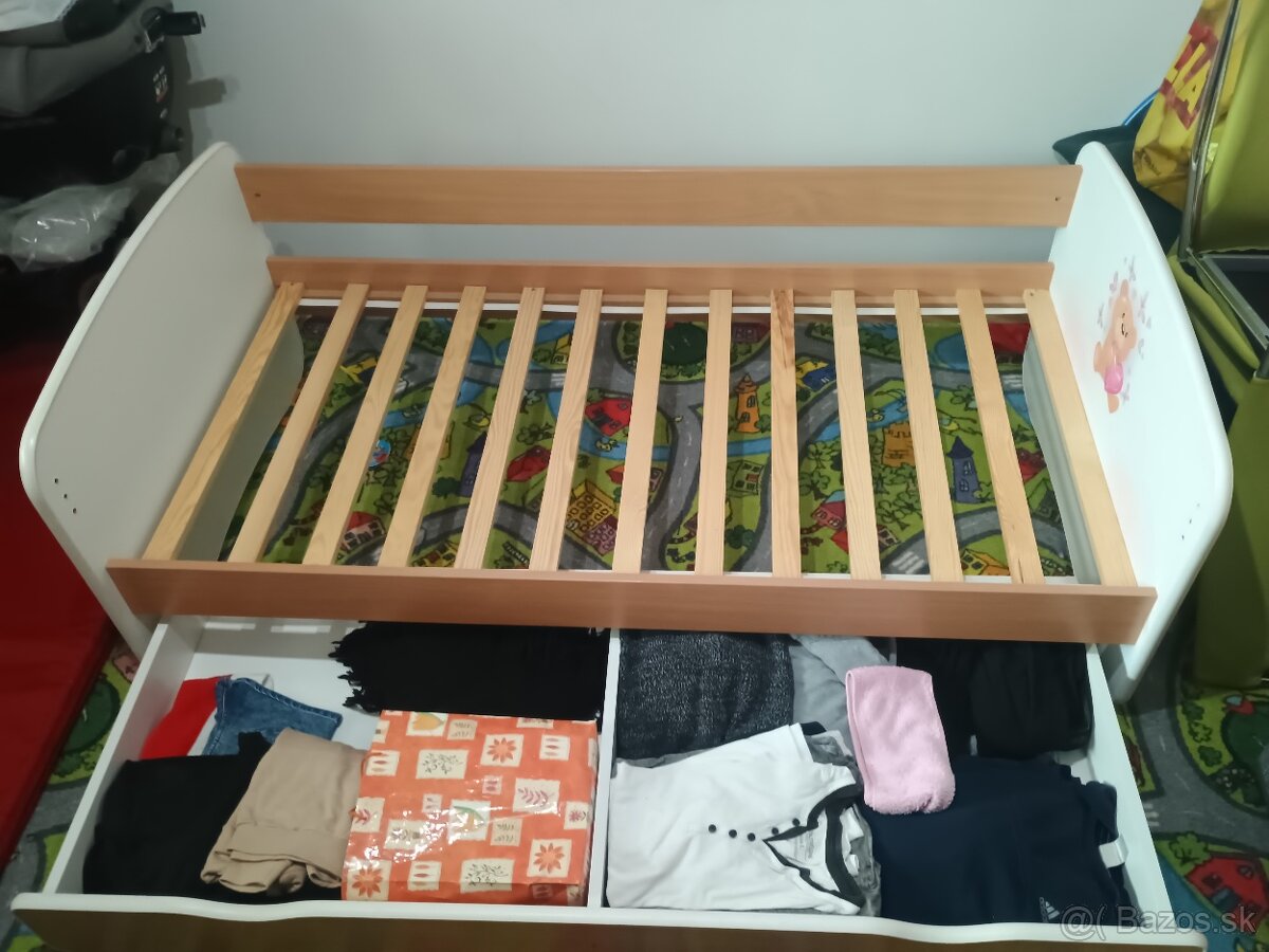 Predám detskú posteľ 160 cm x 80 cm - 2