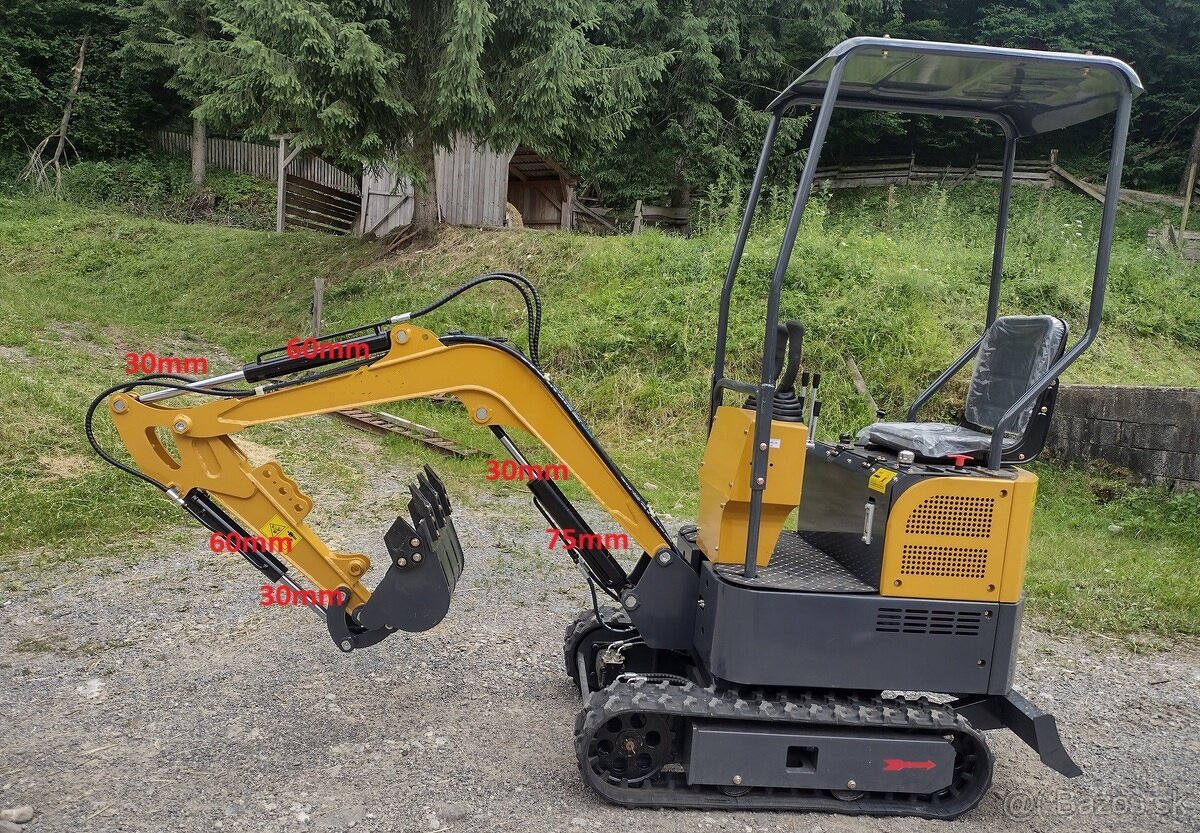 bager CMH diesel KOOP 1 valec motor - 2