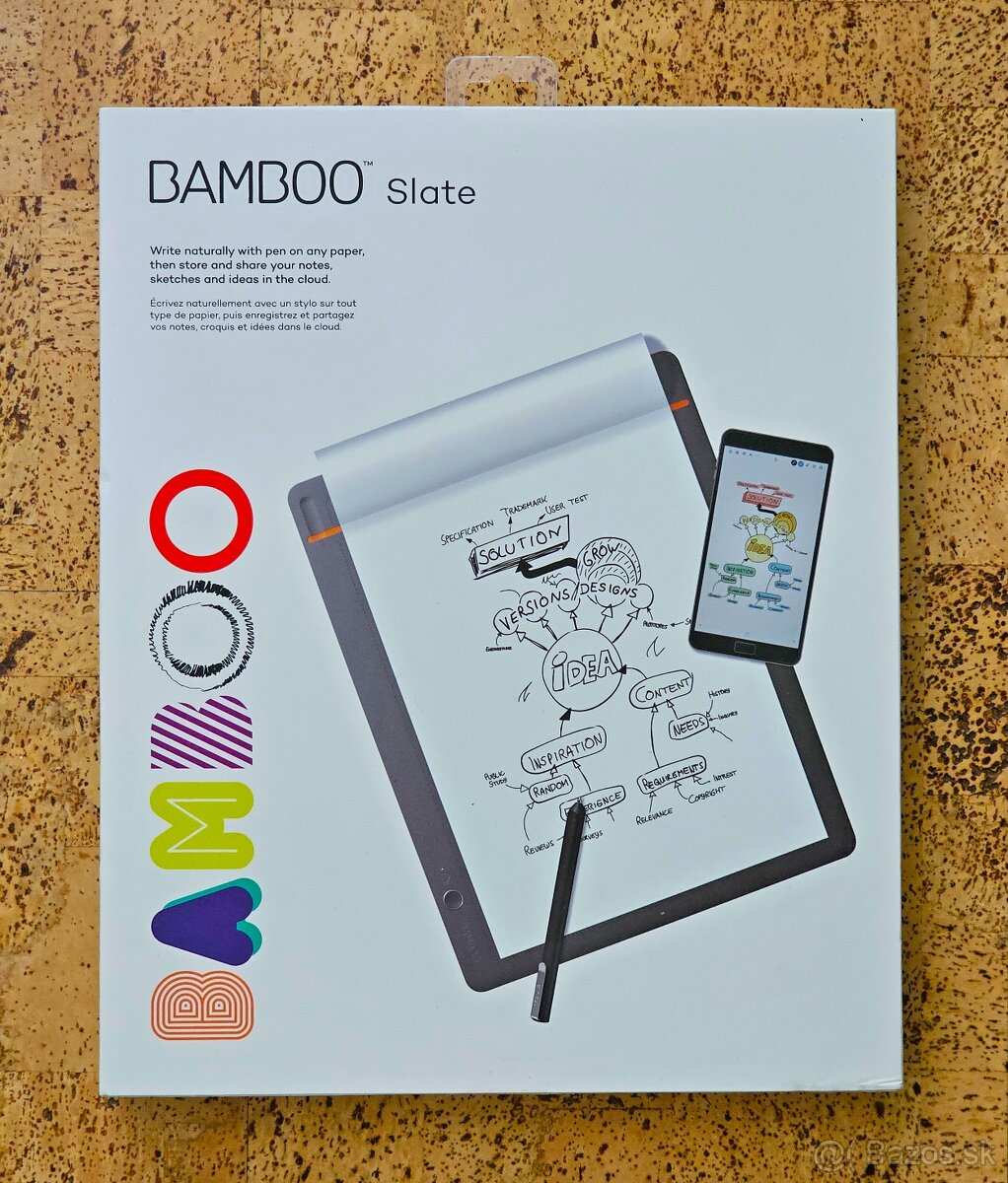 Wacom Bamboo Slate large A4 - grafický tablet (nový) - 2