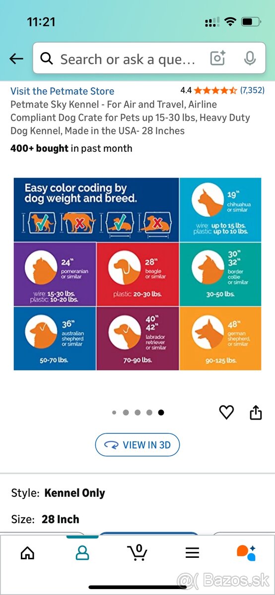 Prepravka pre psa Petmate Sky Kennel - 2