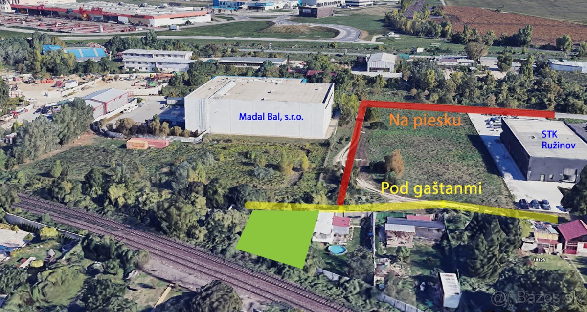 Pozemok 330m2 v Ružinove - 2