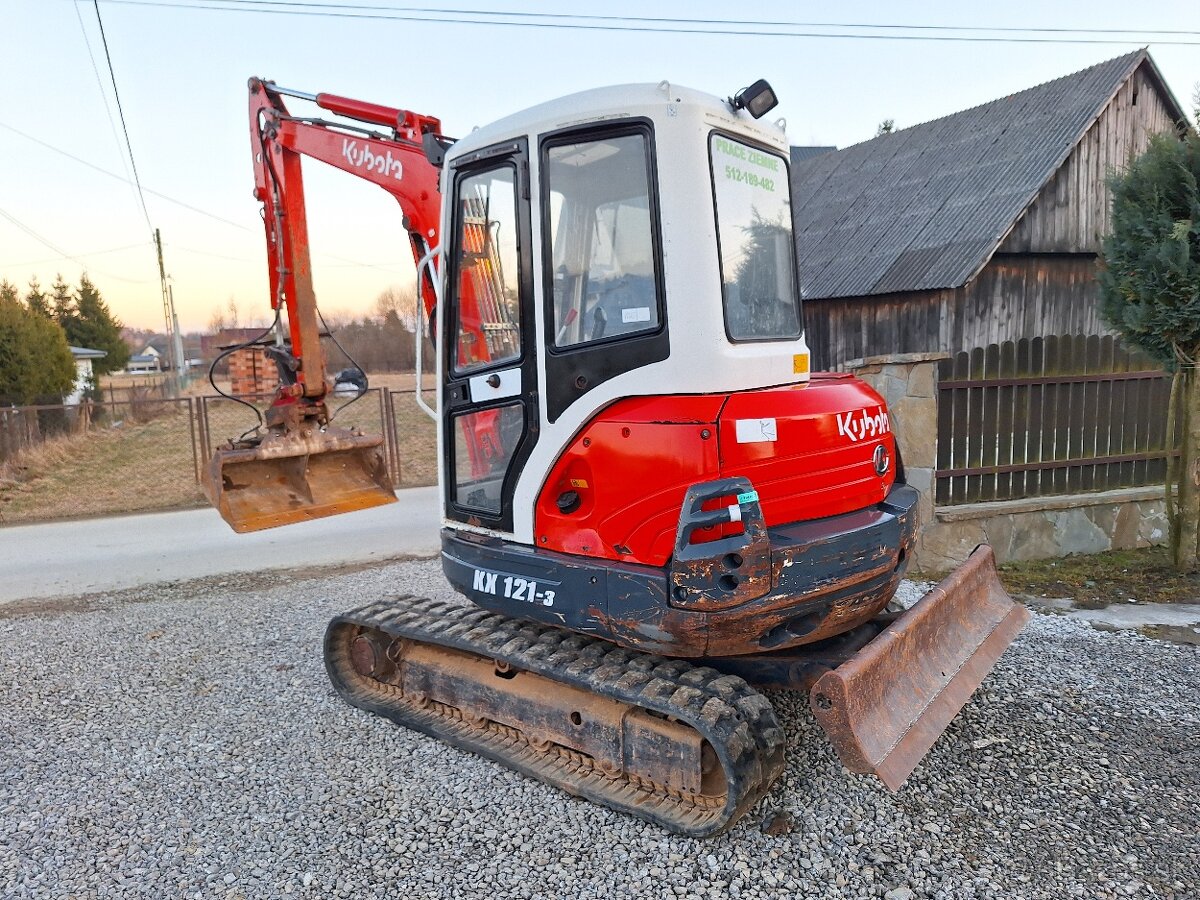 Minibager Kubota kx 121 - 2