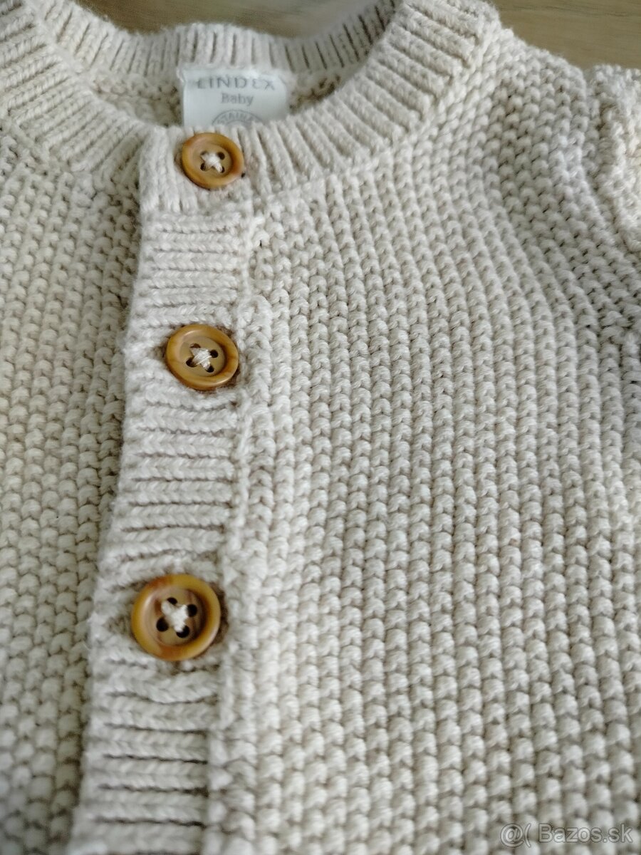 Lindex svetrík/sveter č. 62 a č.74 - 2