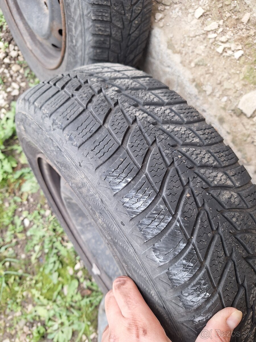 Predám zimné pneu berlingo 175/70r14 - 2