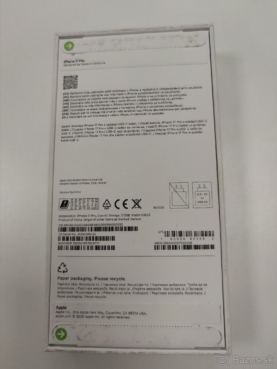 iPhone 17 Pro 512GB Cosmic Orange - 2