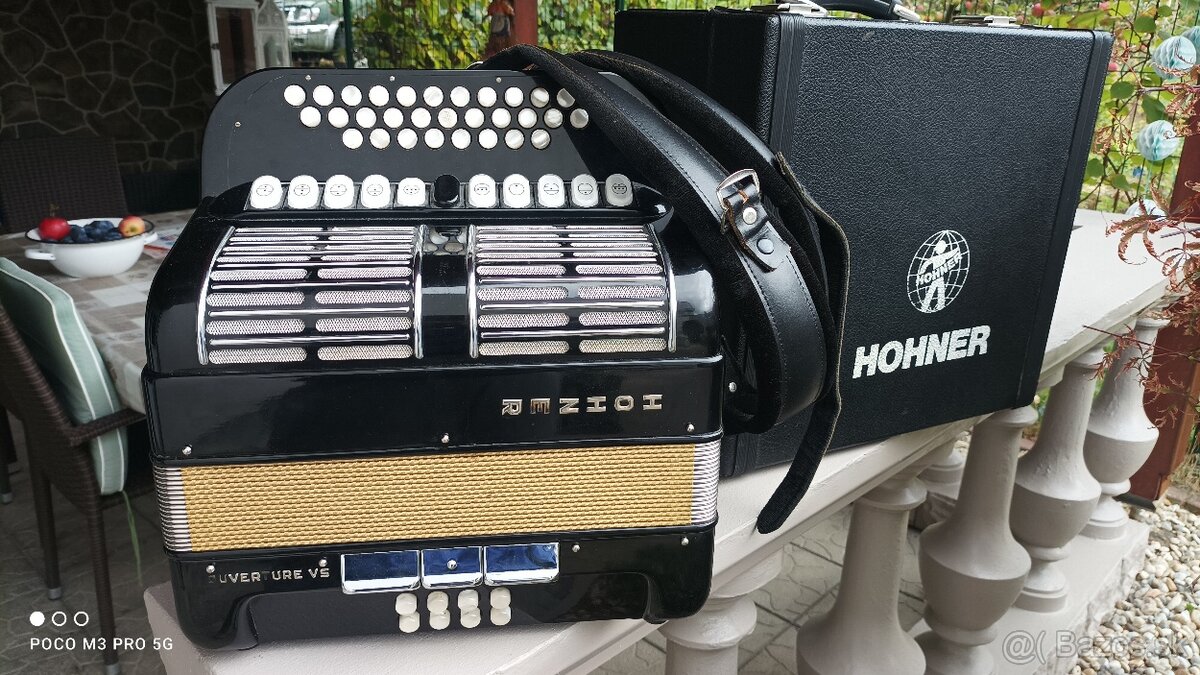 Harmonika -Heligonka.Hohner Ouventure 5 hlas. - 2