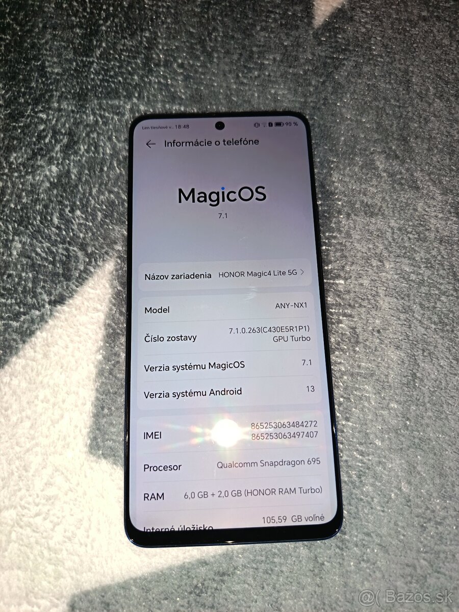 Predám honor magic4 life - 2