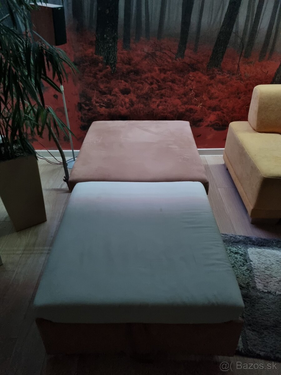 Taburet, postel, kreslo, gauc... - 2