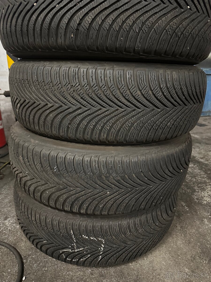 215/65 r17 zimné 4 ks MICHELIN dezén 6/8mm - 2
