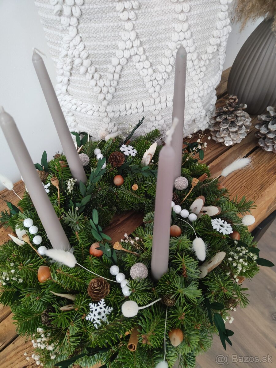 Adventný veniec priemer 40cm - 2