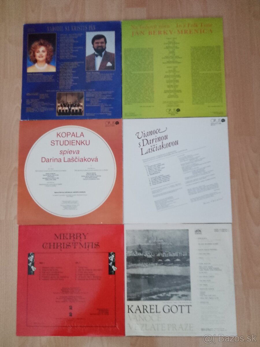 Predám LP platne-vianočné - 2