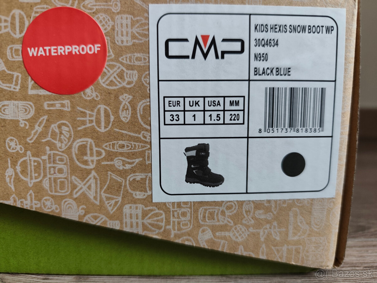 Snehule CMP veľkosť 33 - 2