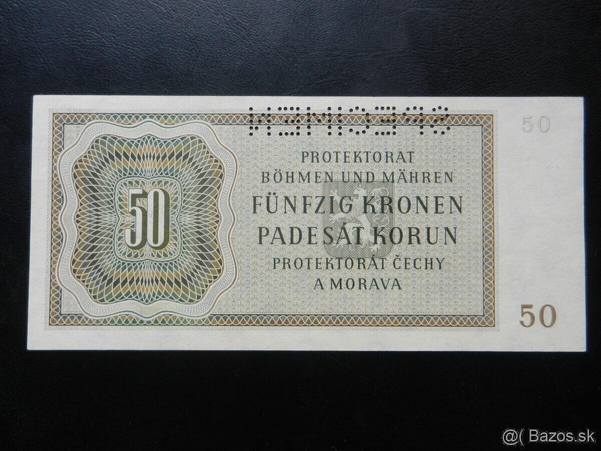 Bankovky protektorát 4 - 2