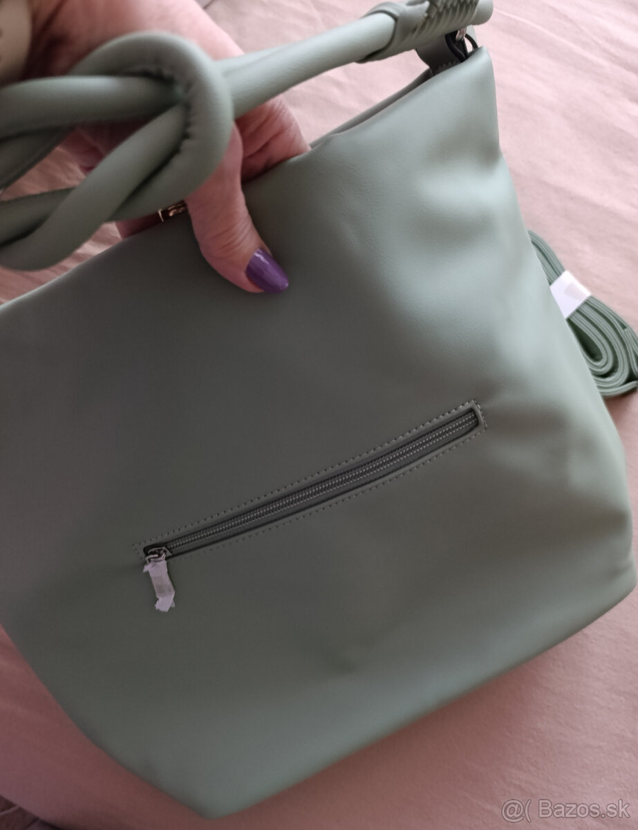 Pastelovozelena kabelka - 2