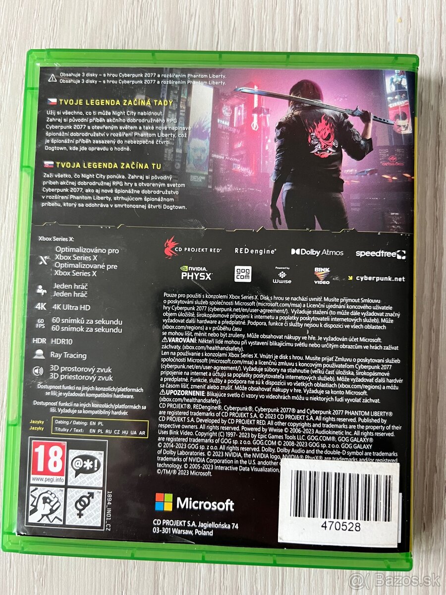 Predám Cyberpunk ultimate edition na Xbox series x - 2