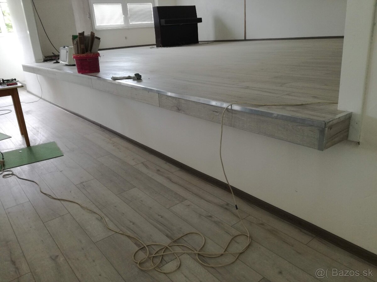 Pokládka plávajúcej podlahy - 2