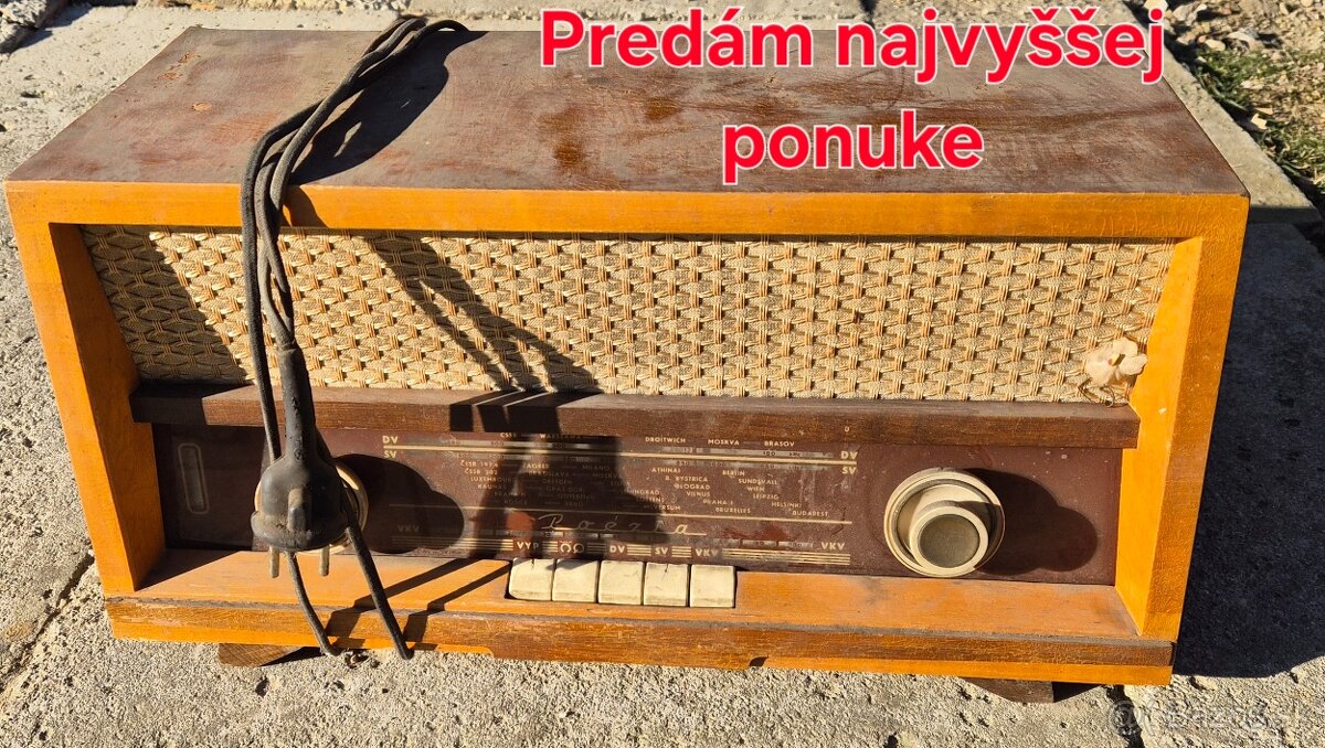 Retro predmery pre zberateľov. - 2