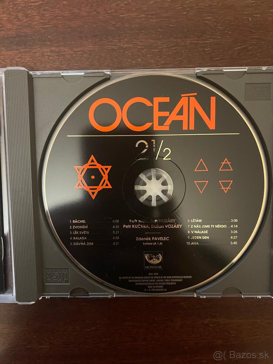 OCEÁN 2 1/2 gold CD Depeche Mode Shalom - 2