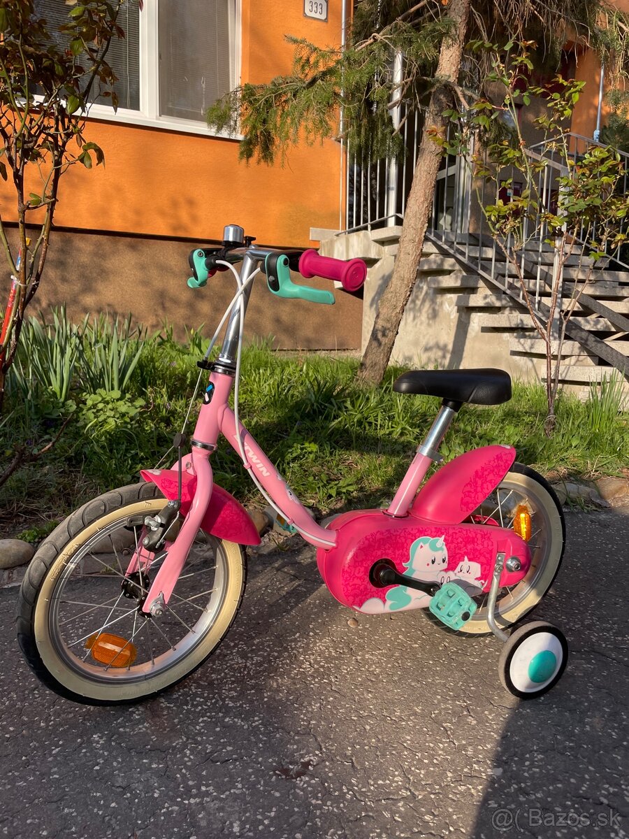 B-twin detsky bycikel veľkosť 14 - 2