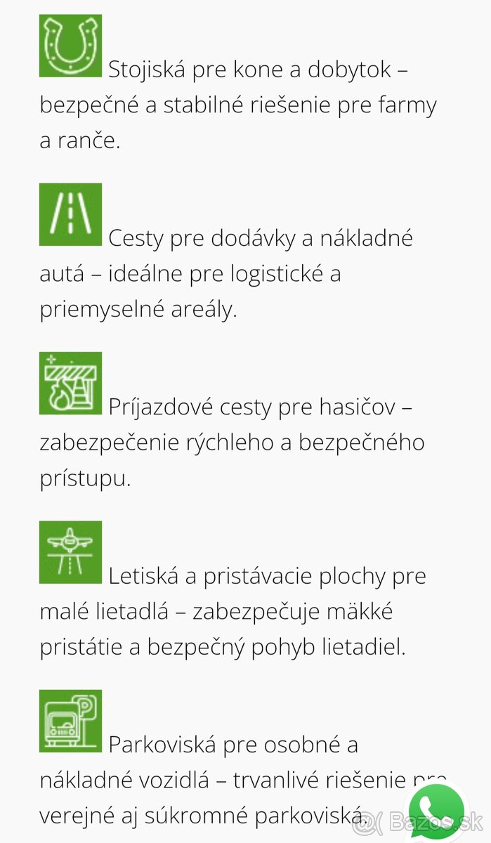 zatrávňovacie dlaždice - 2