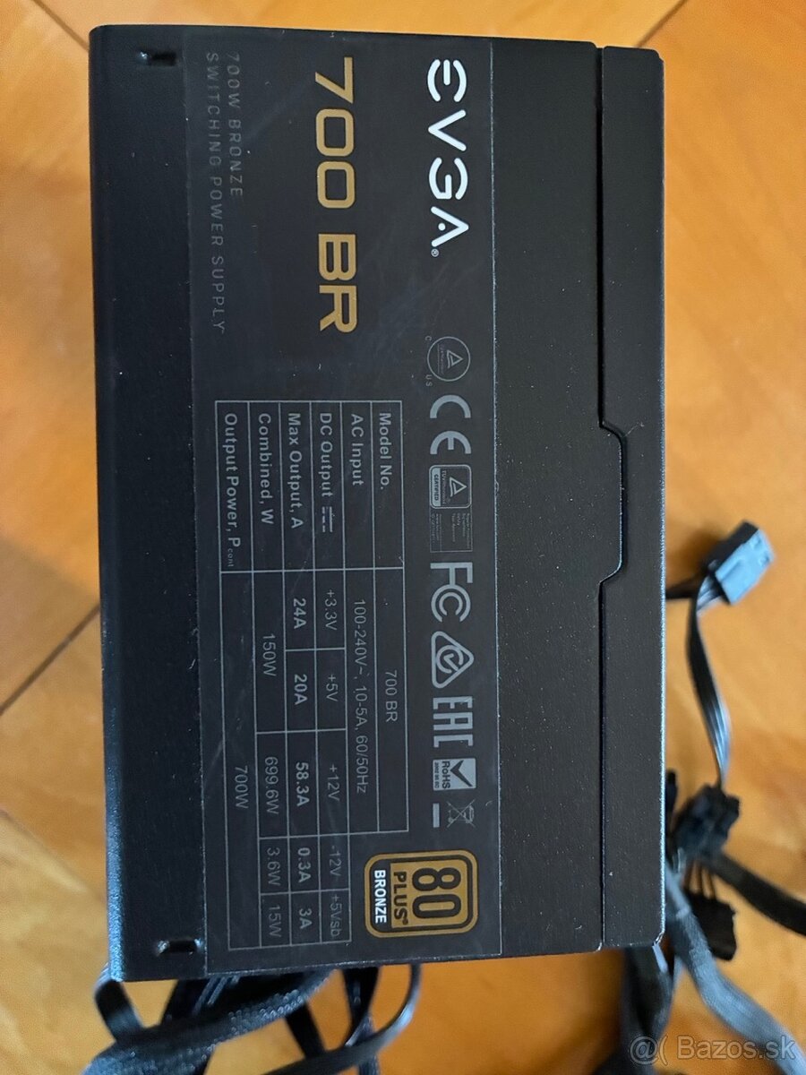 počítačový zdroj EVGA 700 BR - 2