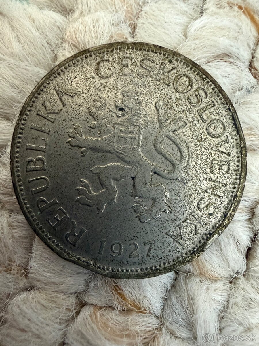 5 Kč 1927 - 2