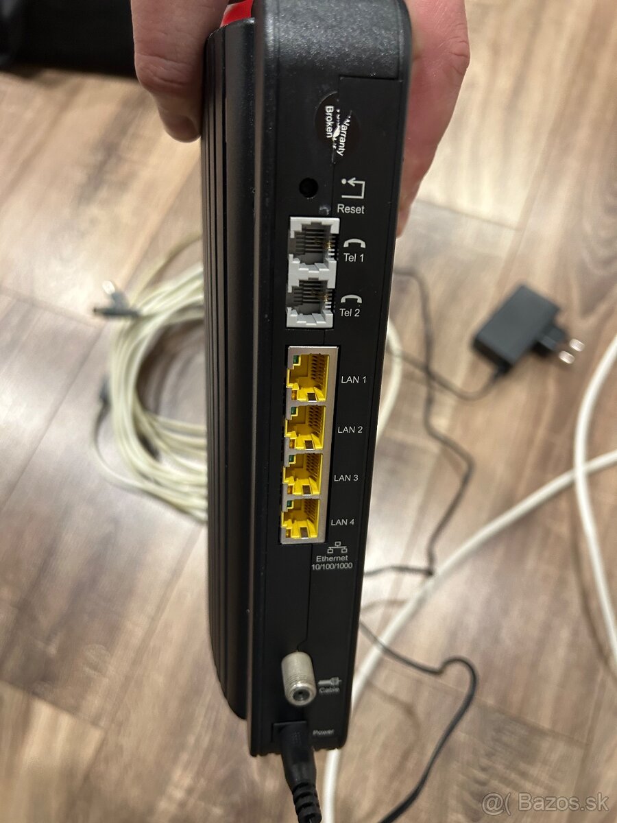 Predám wifi router + kabeláž vid foto - 2