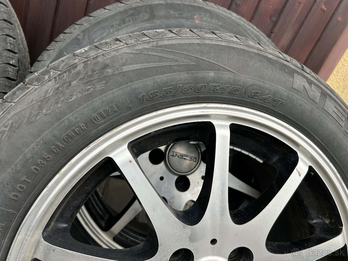 Kolesa 185/65R15 Dezent 4x100 - 2