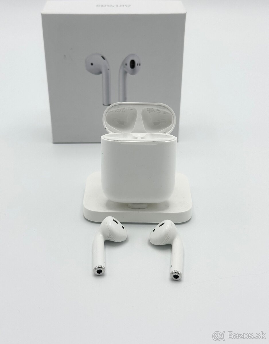 Apple AirPods 2. Generácia MV7N2ZM/A v Záruke Používané - 2