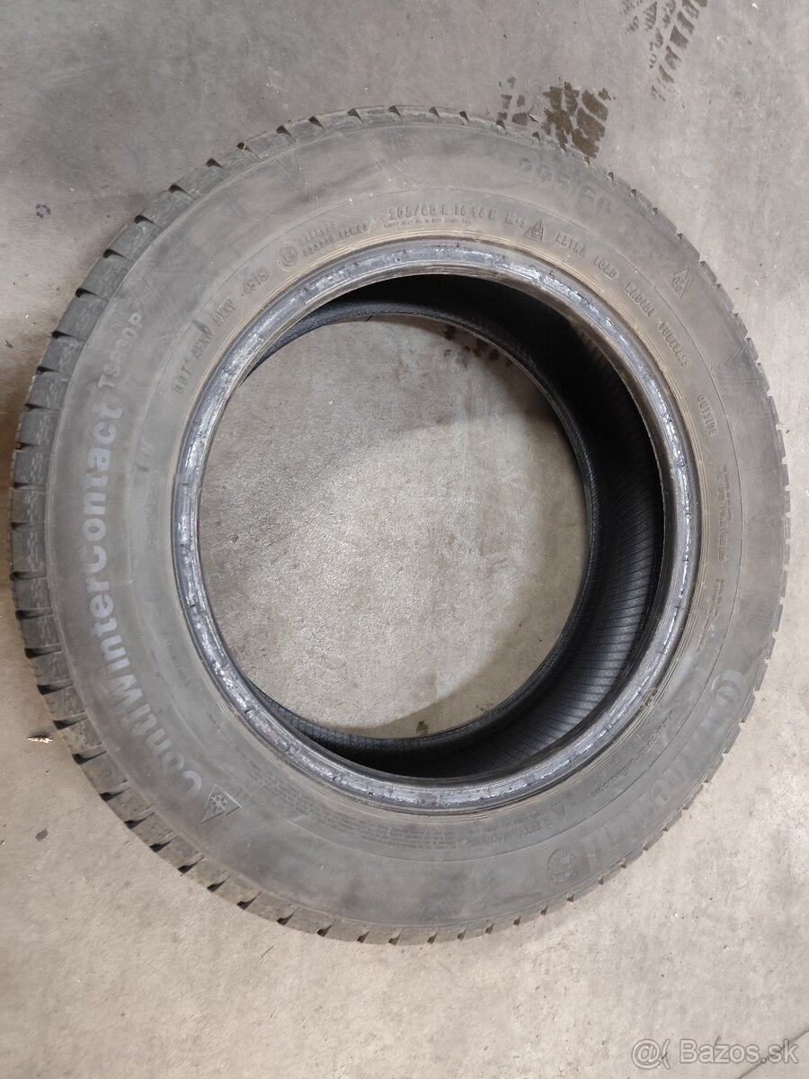 Predám zimné 205/60R16 96H - 2