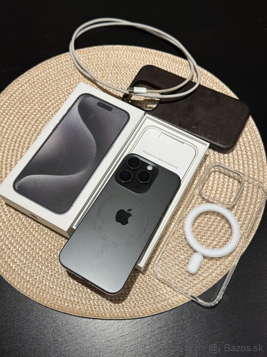 iPhone 15 PRO 128GB ČIERNY - 2