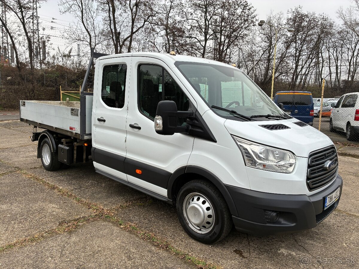 Ford Transit 2.0 TDCi r.v.2019 3 stanný sklápěč 7 MÍST DPH - 2