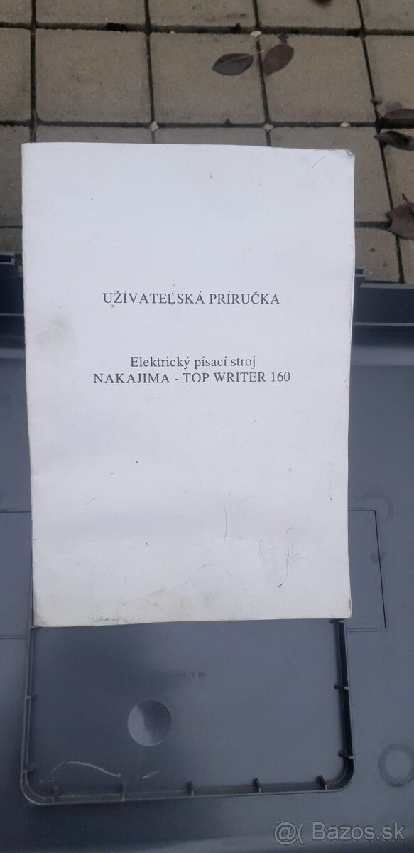 Predám písací stroj Remagg z roku 1996 - 2