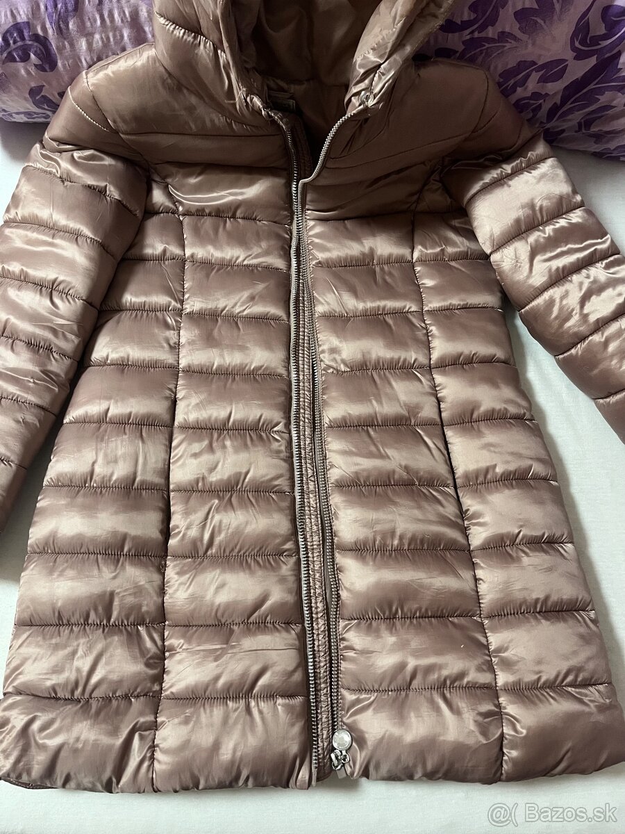 dlhá zimná dievčenská bunda - 2