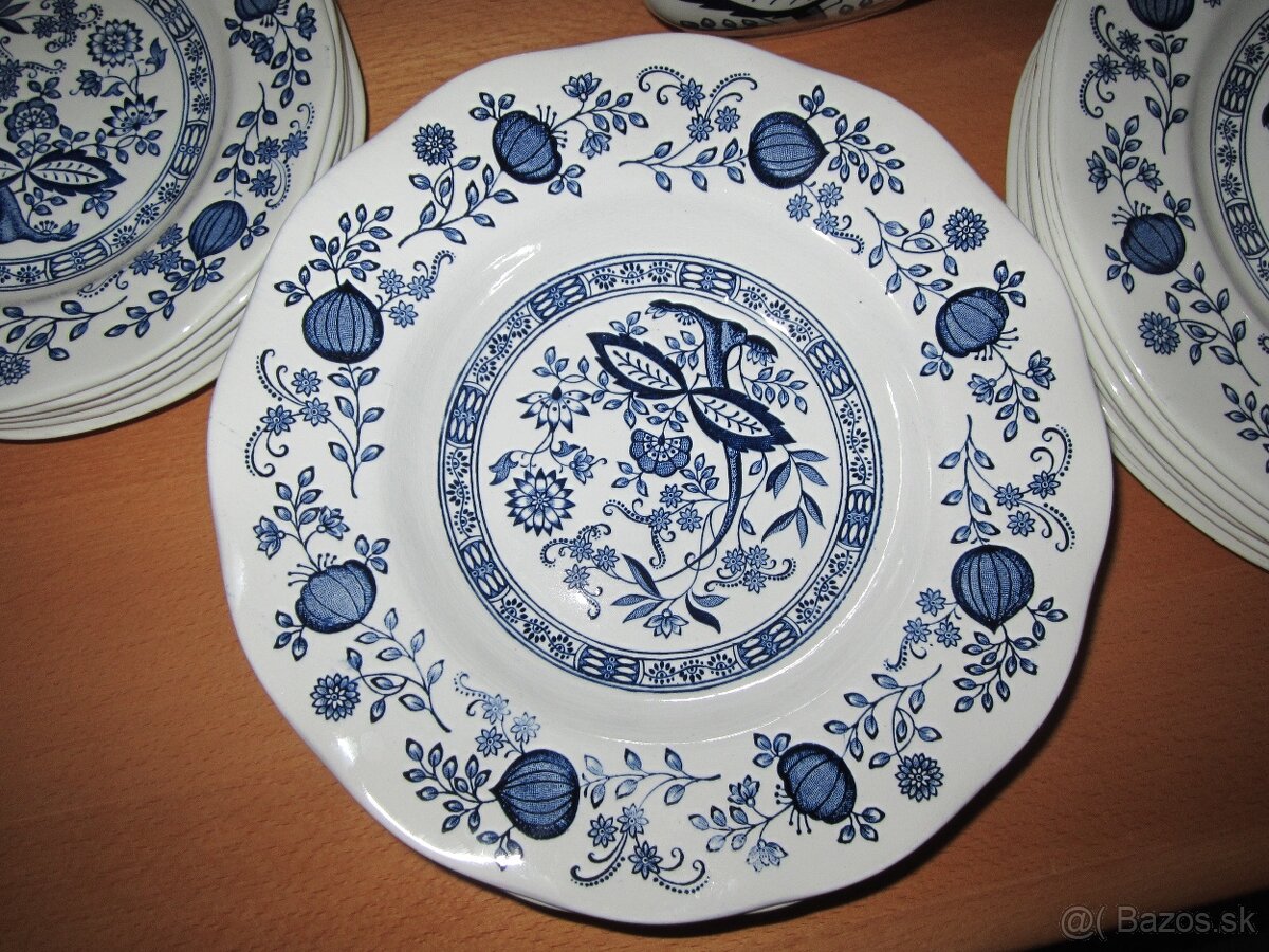 Anglický porcelán - sada tanierov CIBULÁK - 2