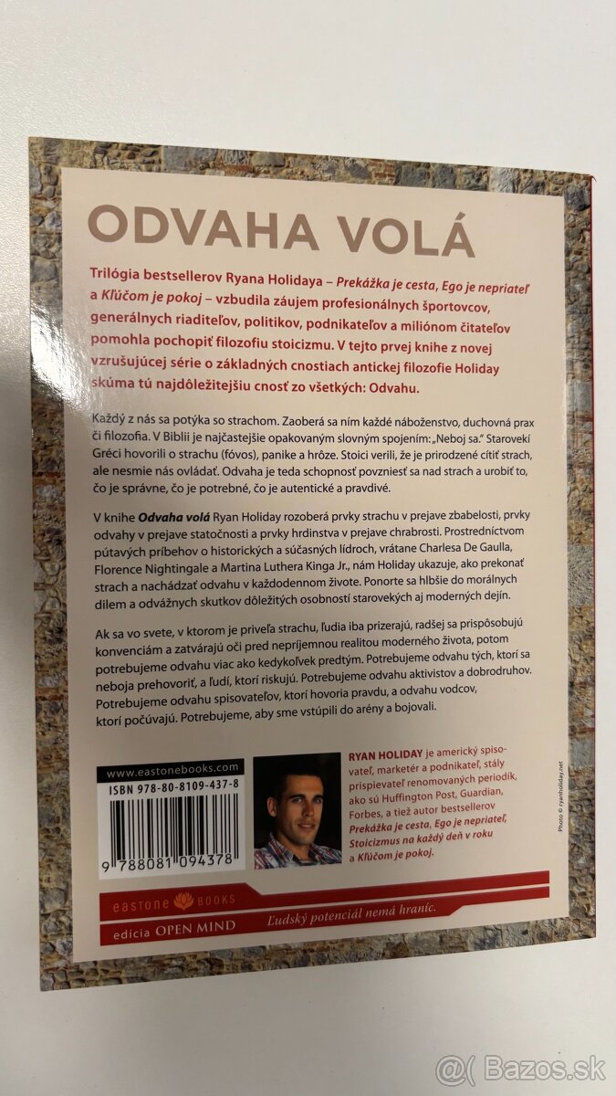 Odvaha volá - Ryan Holiday - 2