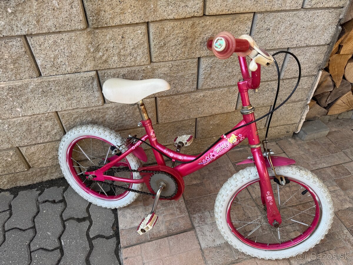 Detský bicykel veľkosť 16” - 2