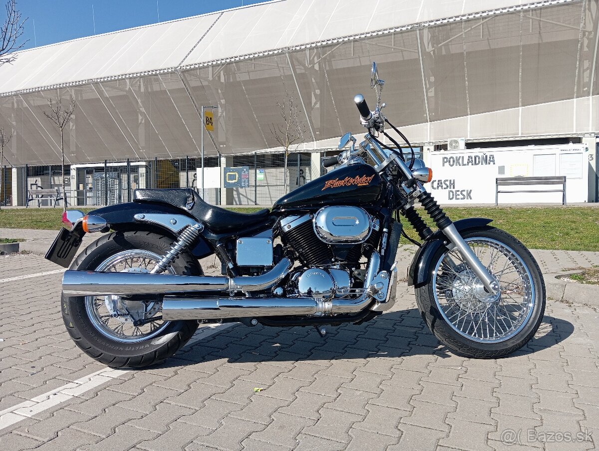 Honda shadow 750 black widow - 2