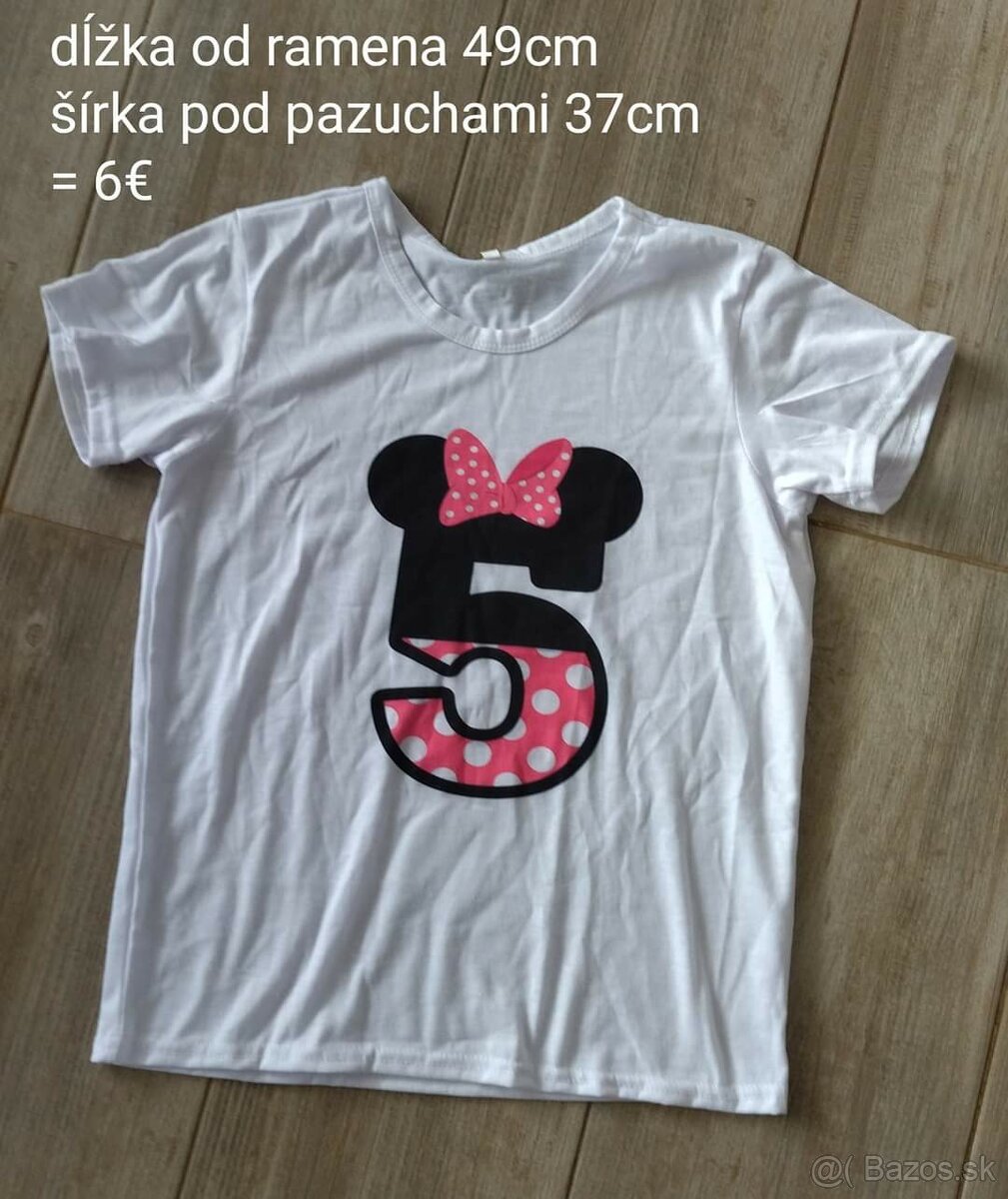 Narodeninové tričká dievča - 2