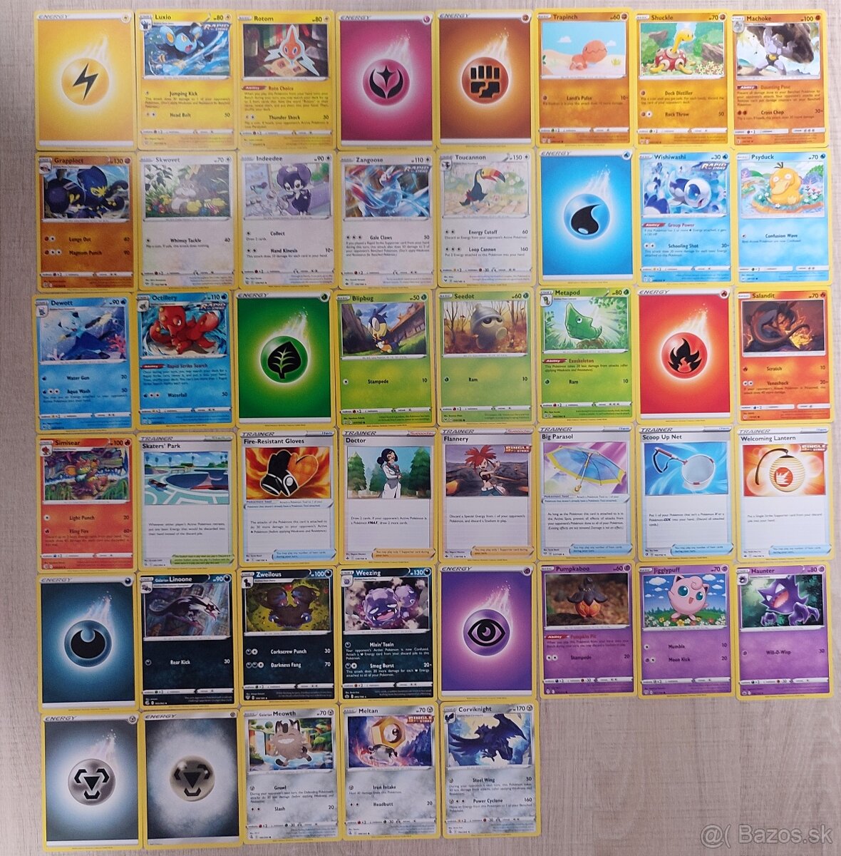 Pokémon karty - rôzne sady - 2