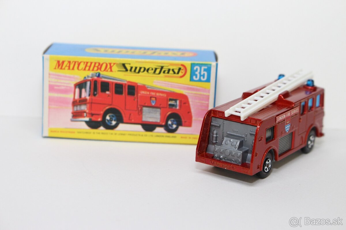 Matchbox SF Merryweather fire engine - 2
