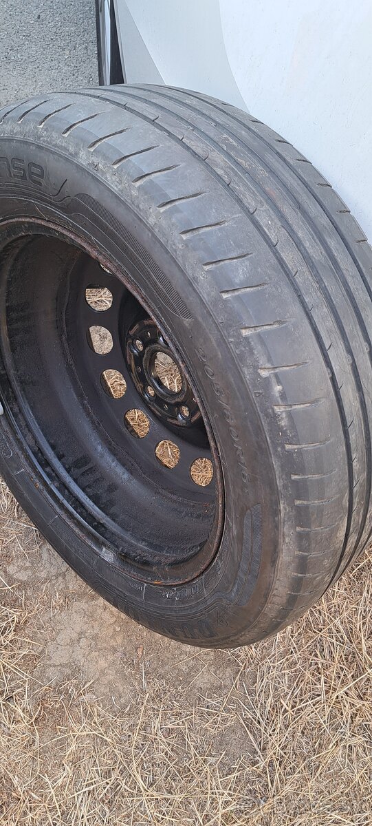 Škoda octavia 4 - original 16" disk s pneu (rezerva) - 2