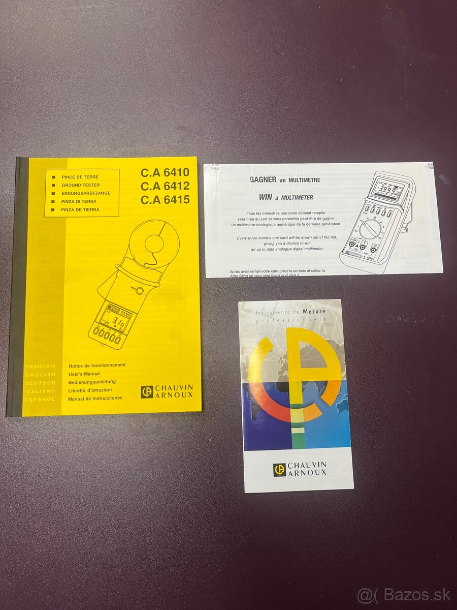 Chavin Arnoux C.A 6415 - 2