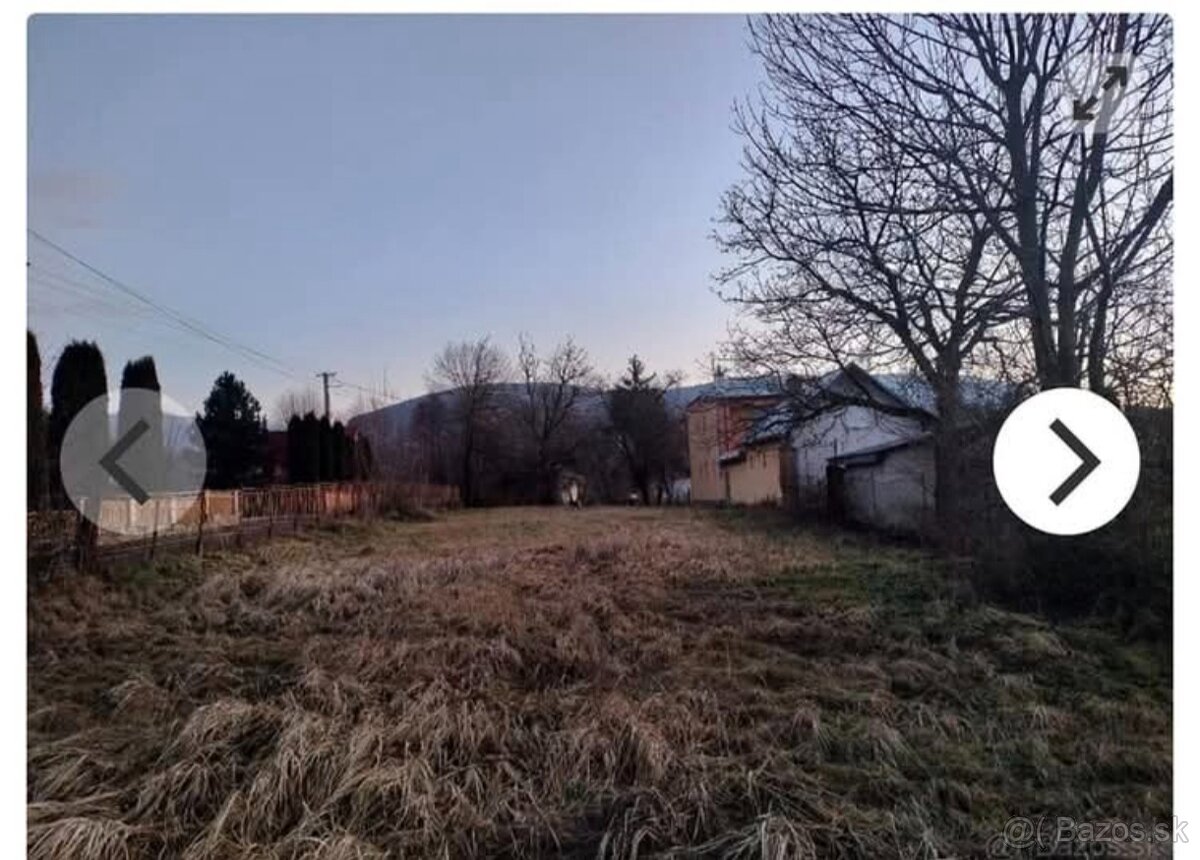 Predám pozemok Modrá nad Cirochou - 2