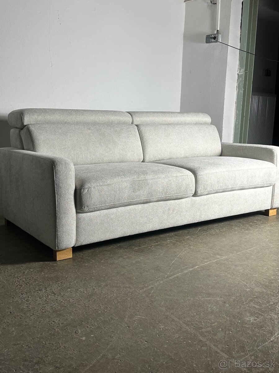 Moderná sedačka – nová,nemecká kvalita,výklopné záhlavníky - 2